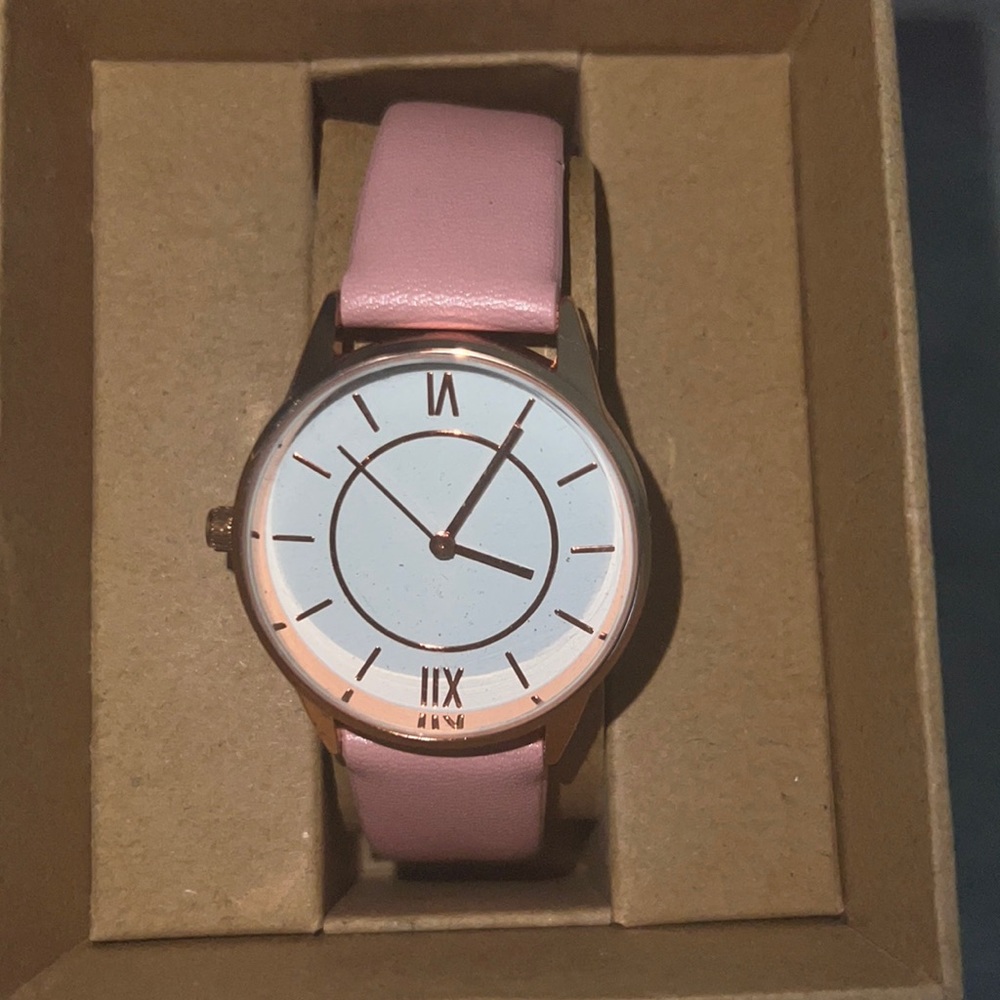 pink watch